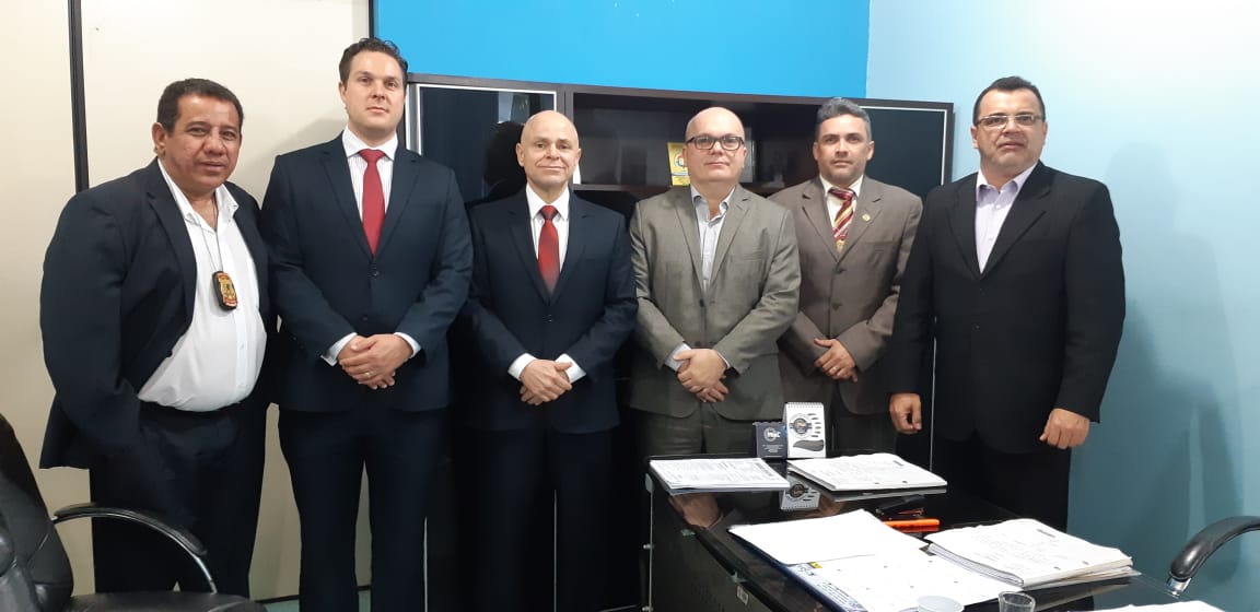 Delegado Geral apresenta estrutura da Polícia Civil ao Secretário de Estado da Justiça e Segurança Pública